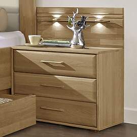 Nachttisch Raida Eiche teilmassiv H 53cm