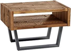 Nachttisch Slonus Akazie Massivholz H 36cm