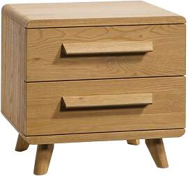Nachttisch Teko Eiche Massivholz H 45cm