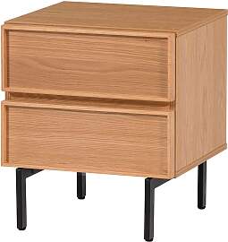 Nachttisch Tours Melamin/MDF, modern mit 2