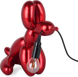 Nachttischlampe 'Sitzende Ballonhund'