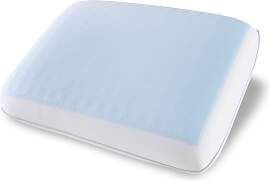 Nackenkissen Cloud Blau/Weiß mit Gelpads