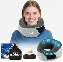 Nackenkissen Flugzeug Memory Foam Flugkissen mit