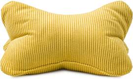 Nackenkissen GÖZZE "Capri Cord", senf,