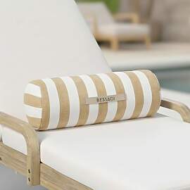 Nackenkissen Lea Beige/Weiß