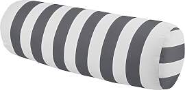 Nackenrolle Amore Gestreift Grau/Weiß ca. 15x45cm