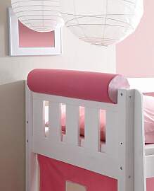 Nackenrolle TICAA, pink (pink, rosa), L:79cm