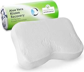 Nackenstützkissen Recovery mit pflegendem Aloe