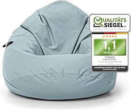 Nadimaideal Sitzsack Tropfenform Kastanie |