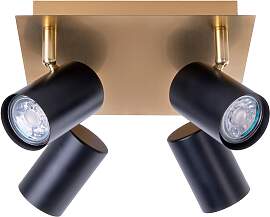 NÄVE Deckenstrahler "Frida", schwarz,