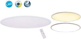 NÄVE LED Deckenleuchte "Amalfi", weiß, 