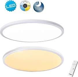 NÄVE LED Deckenleuchte "Luzern", weiß, 