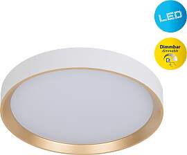 NÄVE LED Deckenleuchte "Rio", gold, 1,
