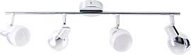NÄVE LED Deckenspot "Chromey", grau