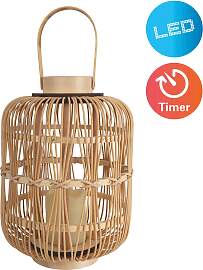 NÄVE LED Dekolicht "Korbinian", beige