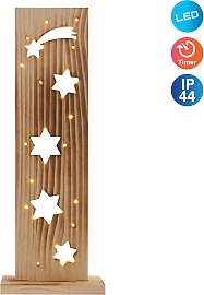 NÄVE LED Dekoobjekt "Sterne, Weihnachtsdeko