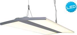 NÄVE LED Pendelleuchte "Foson", grau,