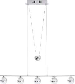 NÄVE LED Pendelleuchte "Sphere", grau