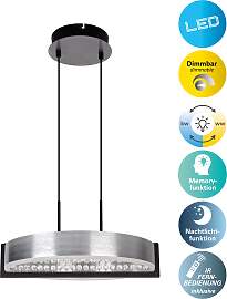 NÄVE LED Pendelleuchte "Yvaris",