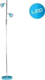 NÄVE LED Stehlampe "Aaron", silber