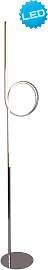 NÄVE LED Stehlampe "Loop", grau, 1, Ø