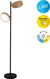 NÄVE LED Stehlampe "Tessa", beige