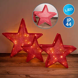 NÄVE LED Stern "Christmas Stars", rot,
