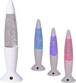 NÄVE LED Tischleuchte "GLITTER", bunt