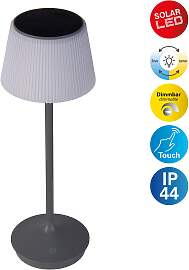 NÄVE LED Tischleuchte "Solarleuchte /