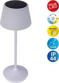 NÄVE LED Tischleuchte "Solarleuchte /