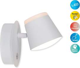 NÄVE LED Wandleuchte "Tondo", weiß, 1, 