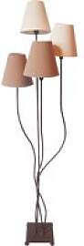 Näve Leuchten Stehleuchte 2040911 braun Metall