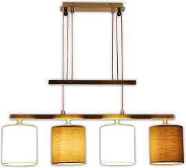 NÄVE Pendelleuchte "Tilde", braun