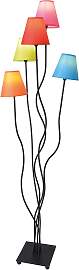 NÄVE Stehlampe "Colori", bunt, 5, H: