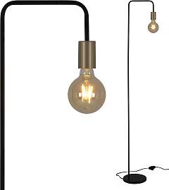 NÄVE Stehlampe "Modo", gold (schwarz,