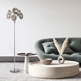 NÄVE Stehlampe "Orion", grau