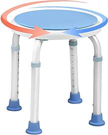 NAIZY Duschhocker 36-51cm Höhenverstellbar