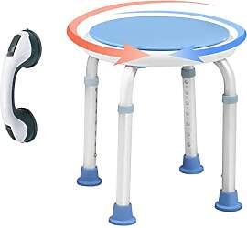 NAIZY Duschhocker 36-51cm Höhenverstellbar