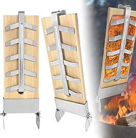 NAIZY Flammlachsbrett 2X Flammlachsbretter mit
