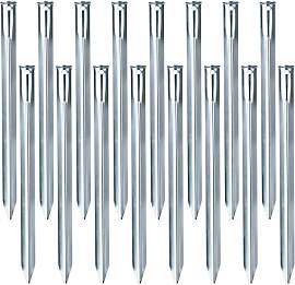 NANASUGUR Zeltheringe Sandheringe, 16 Stück 30cm