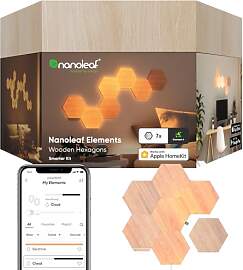 Nanoleaf Elements Hexagon Starter Kit, 7 Smarten