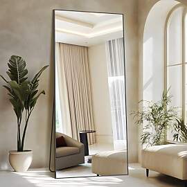 NASSYOU Rechteckiger Ganzkörperspiegel, 192 x 85