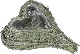 Natur Herz Maria Pflanzschale, Herzform, Grün,