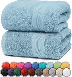 NatureMark 2er Pack DUSCHTÜCHER Premium Qualität 