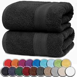 NatureMark 2er Pack SAUNATÜCHER Premium Qualität 