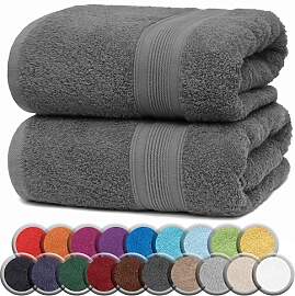 NatureMark 2er Pack SAUNATÜCHER Premium Qualität 