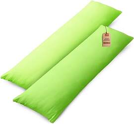 NatureMark 2er Set Jersey Kissenbezüge – 100%