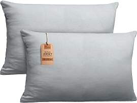 NatureMark 2er Set Jersey Kissenbezüge –