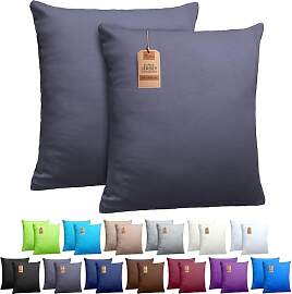 NatureMark 2er Set Jersey Kissenbezüge –