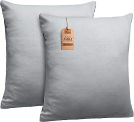 NatureMark 2er Set Jersey Kissenbezüge –